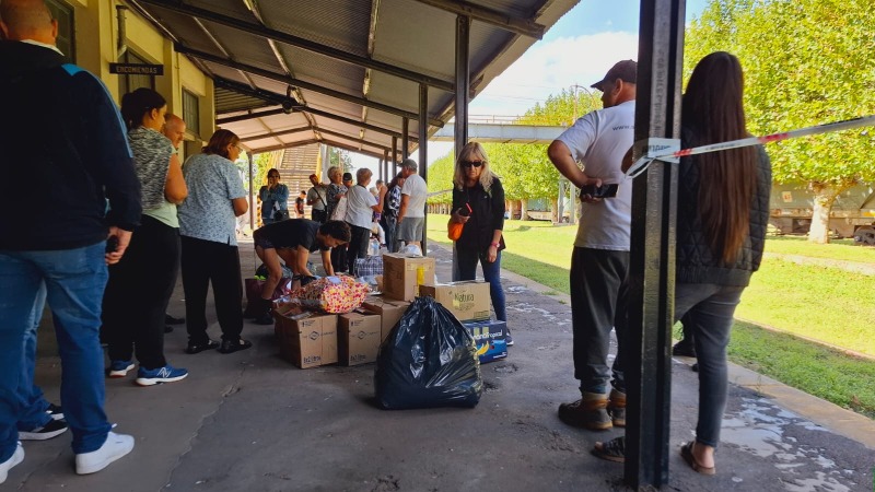 El Tren Solidario pas por Olavarra